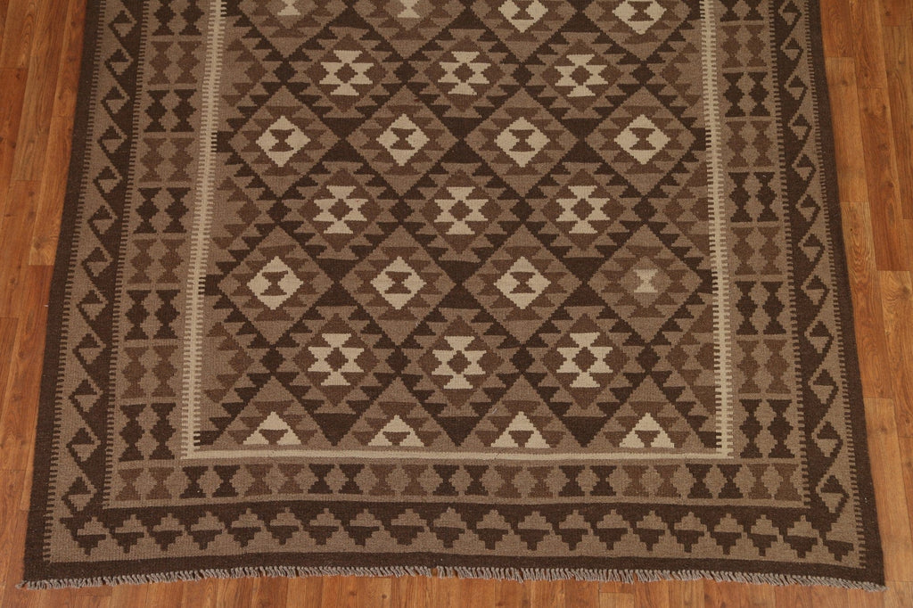 Hand Woven Kilim Oriental Area Rug 7x10