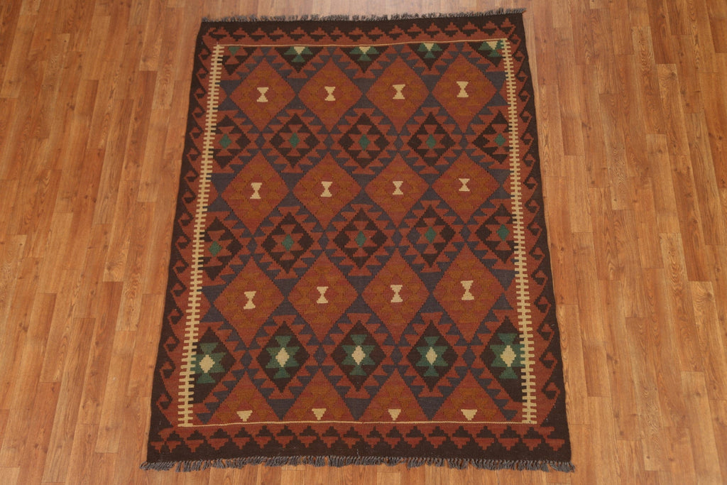 Tribal Kilim Oriental Area Rug 5x6