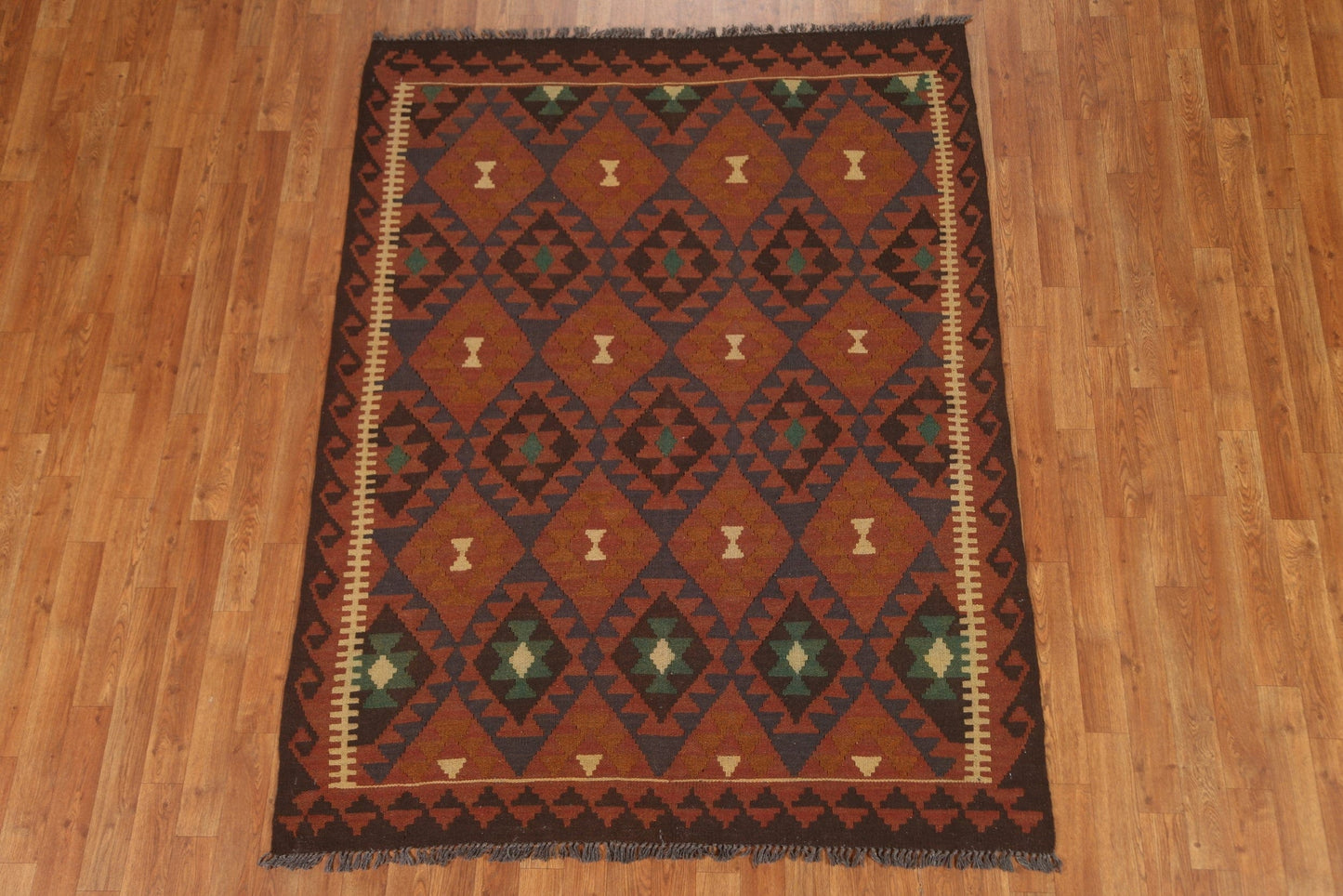 Tribal Kilim Oriental Area Rug 5x6