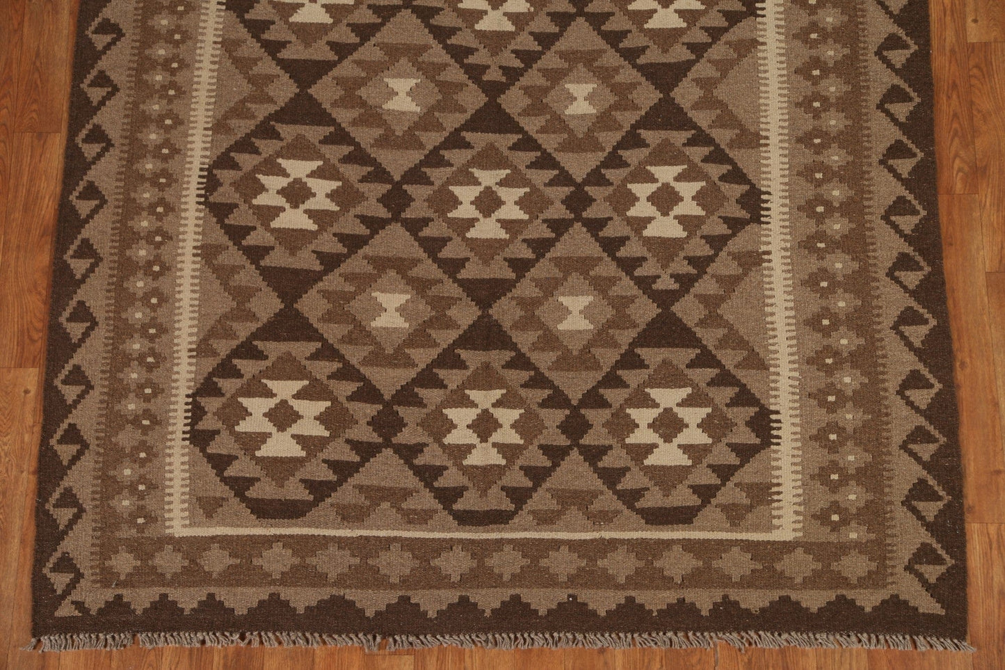 Tribal Kilim Hand Woven Area Rug 5x7