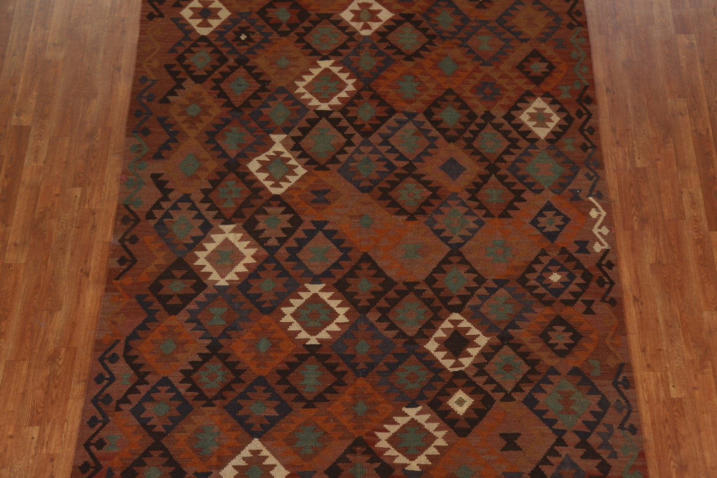 Geometric Kilim Oriental Area Rug 7x10