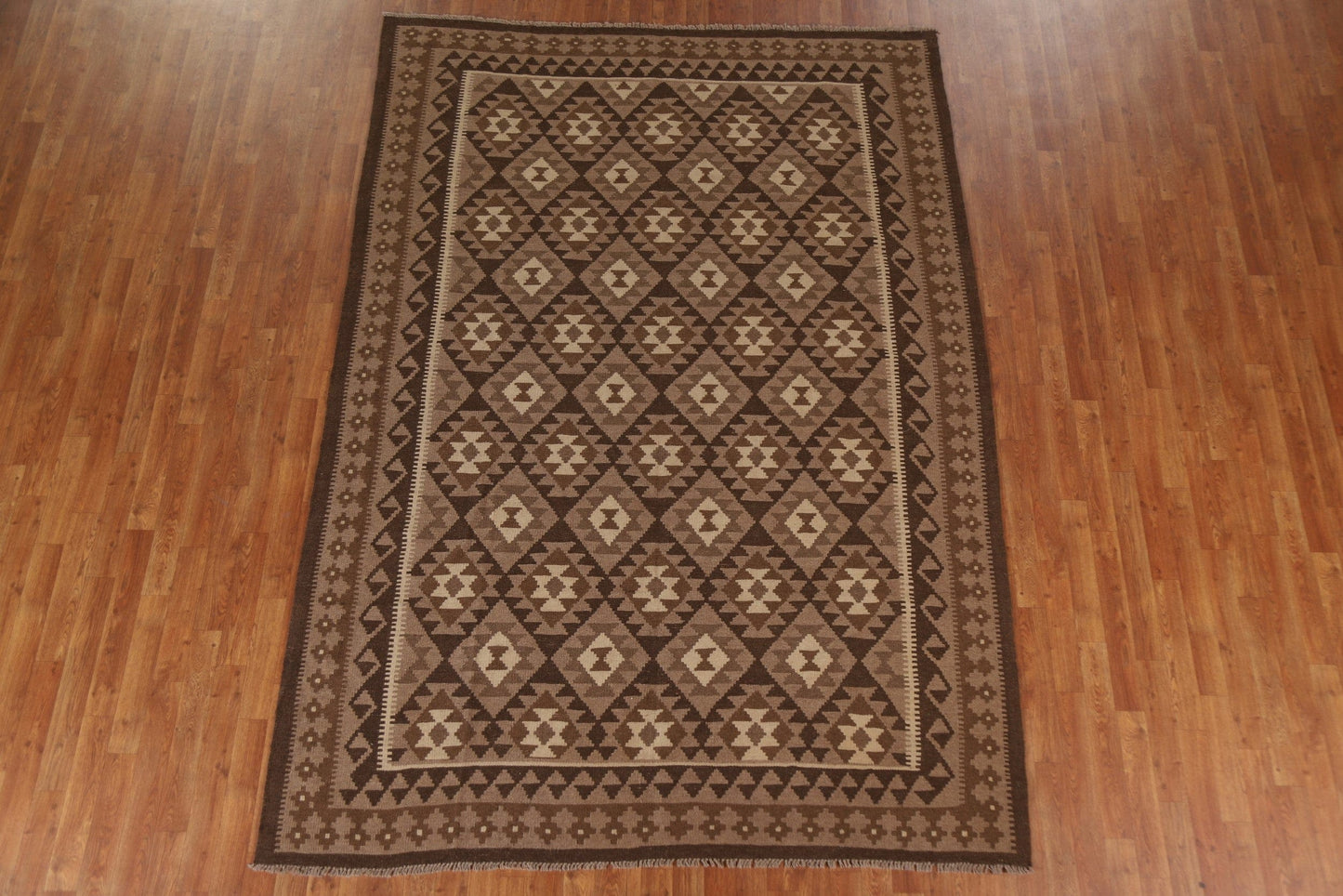 Geometric Kilim Oriental Area Rug 7x10