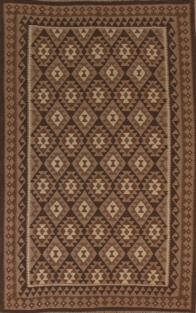 Geometric Kilim Oriental Area Rug 7x10