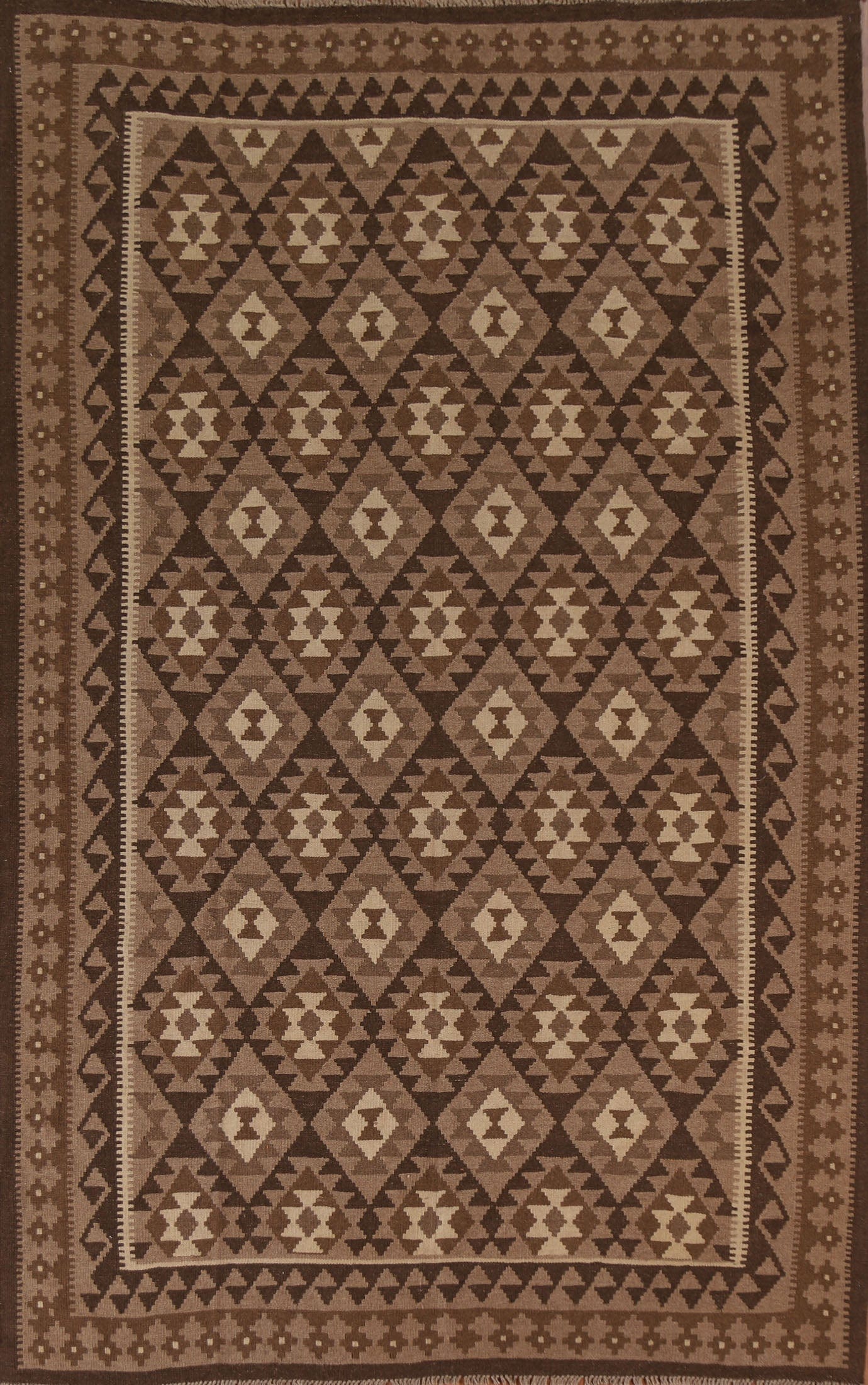 Geometric Kilim Oriental Area Rug 7x10