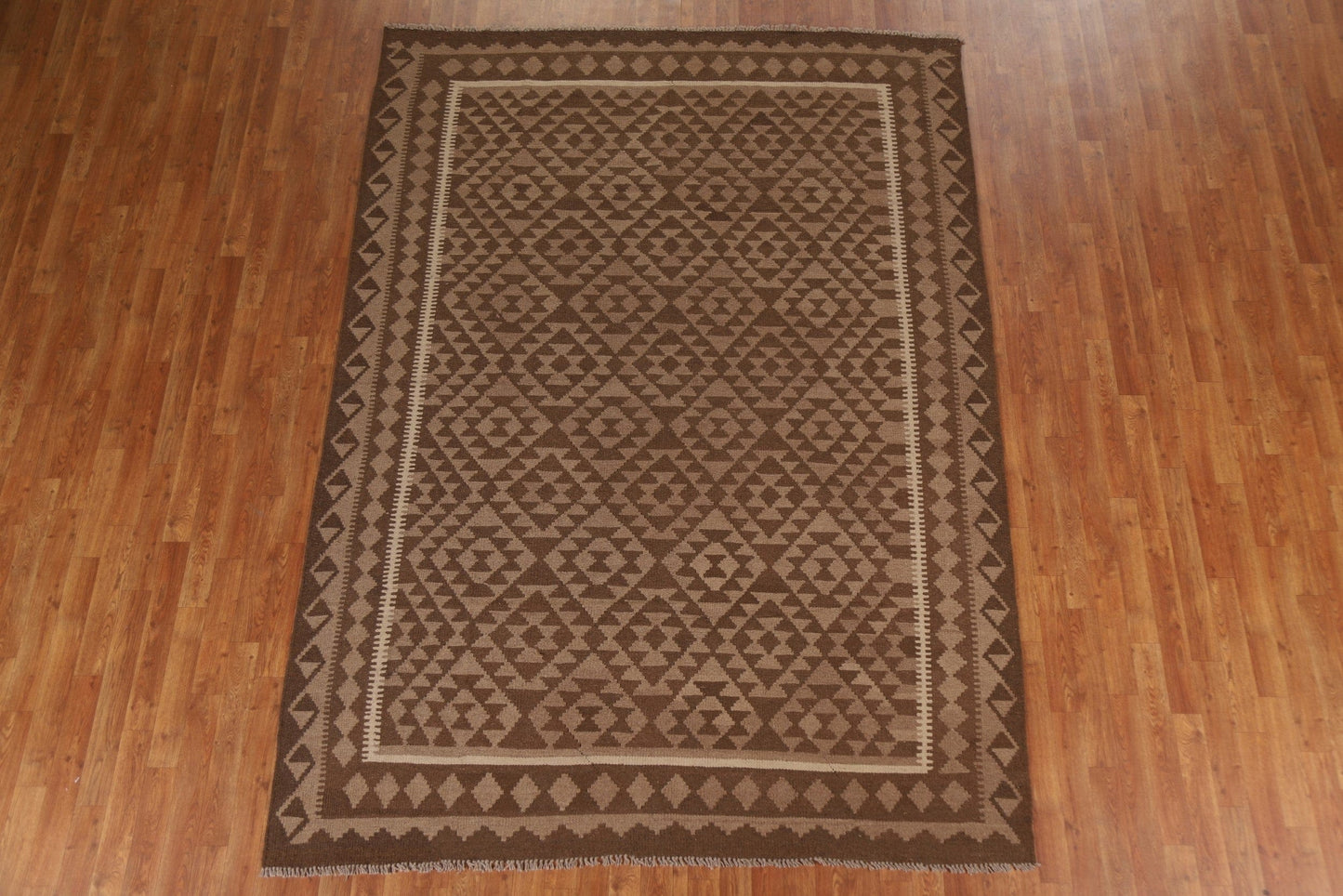 Geometric Kilim Oriental Area Rug 7x10