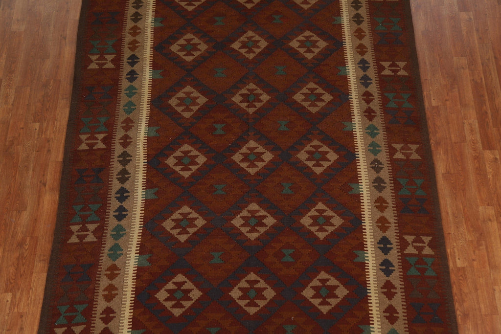 Geometric Kilim Oriental Area Rug 7x10