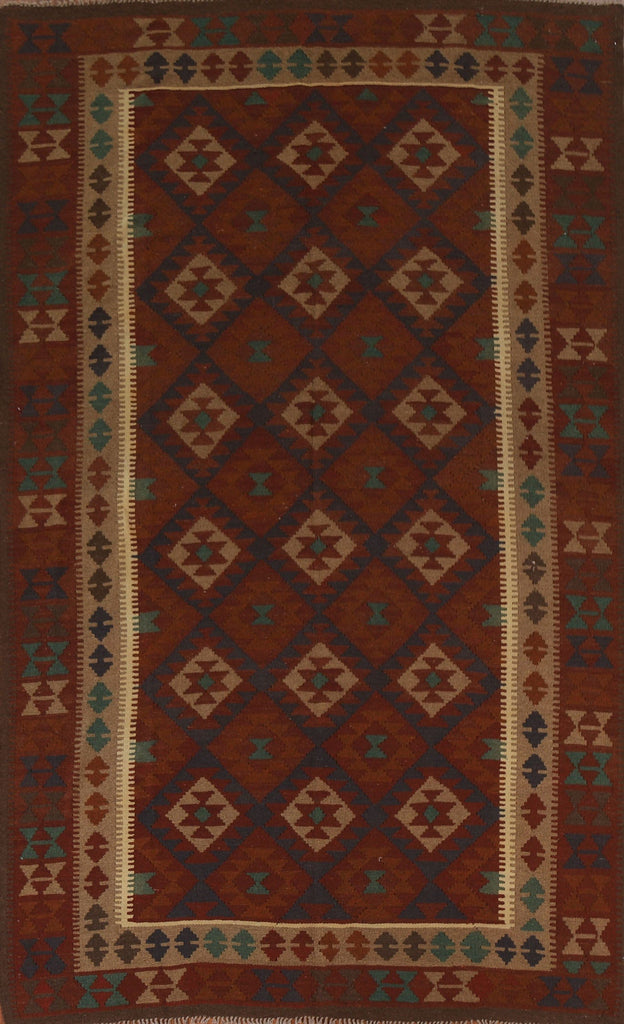 Geometric Kilim Oriental Area Rug 7x10