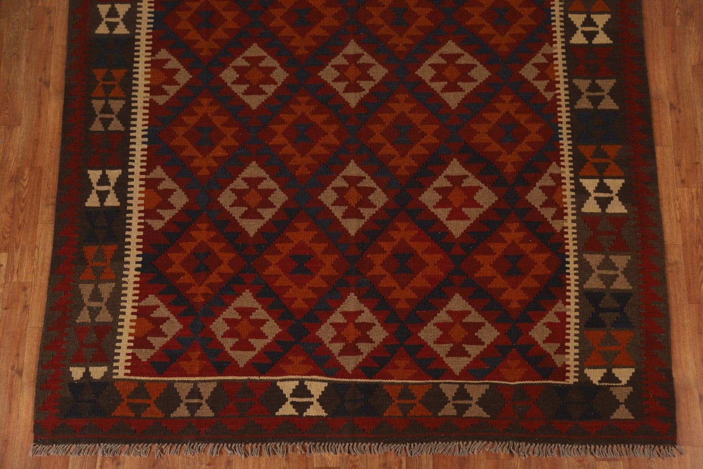 Geometric Kilim Oriental Area Rug 7x10