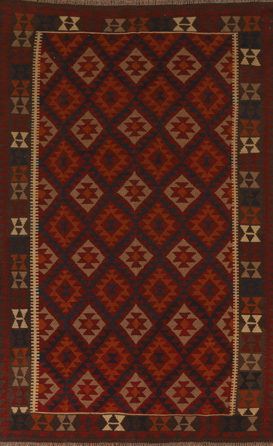 Geometric Kilim Oriental Area Rug 7x10