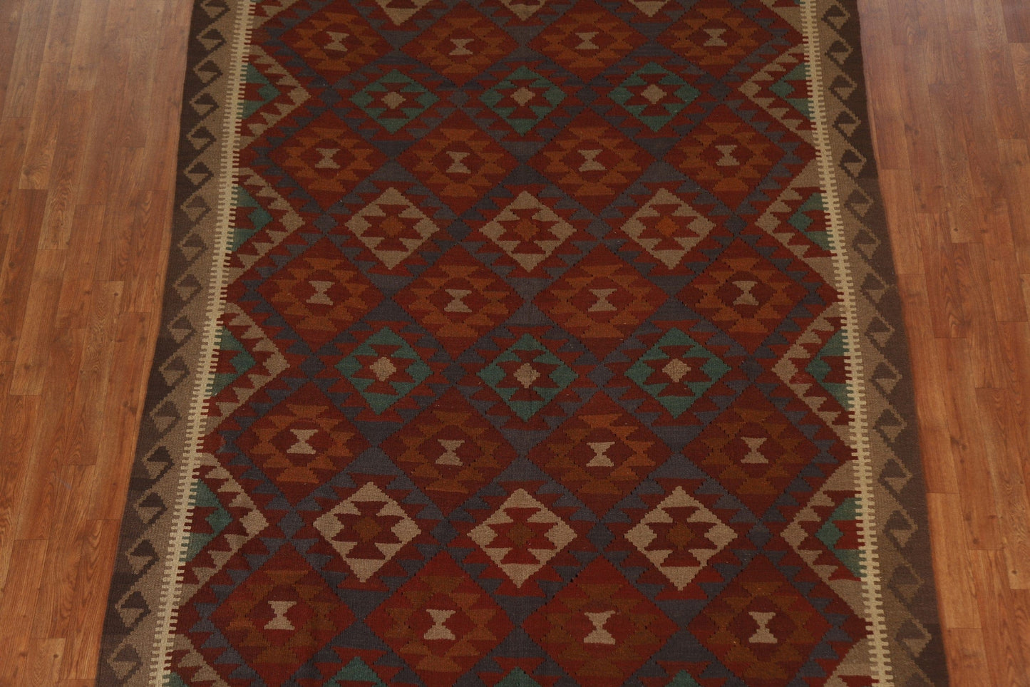 Geometric Kilim Oriental Area Rug 7x10