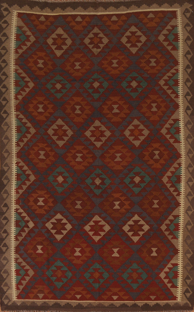 Geometric Kilim Oriental Area Rug 7x10