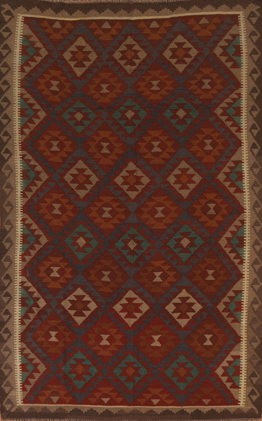 Geometric Kilim Oriental Area Rug 7x10