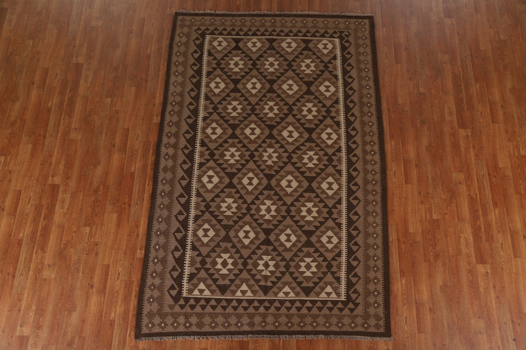 Tribal Kilim Hand Woven Area Rug 5x8