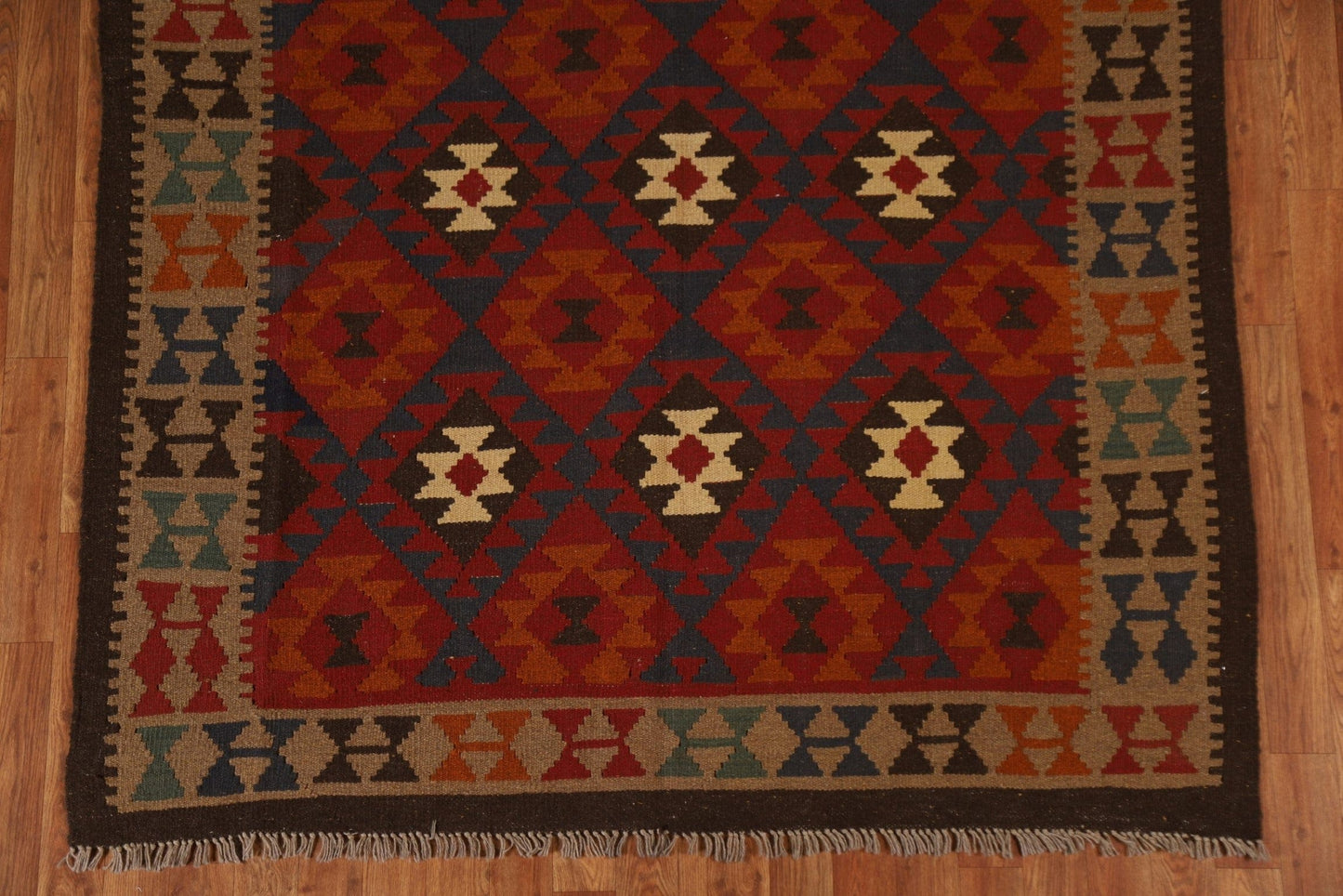 Geometric Kilim Oriental Area Rug 5x7