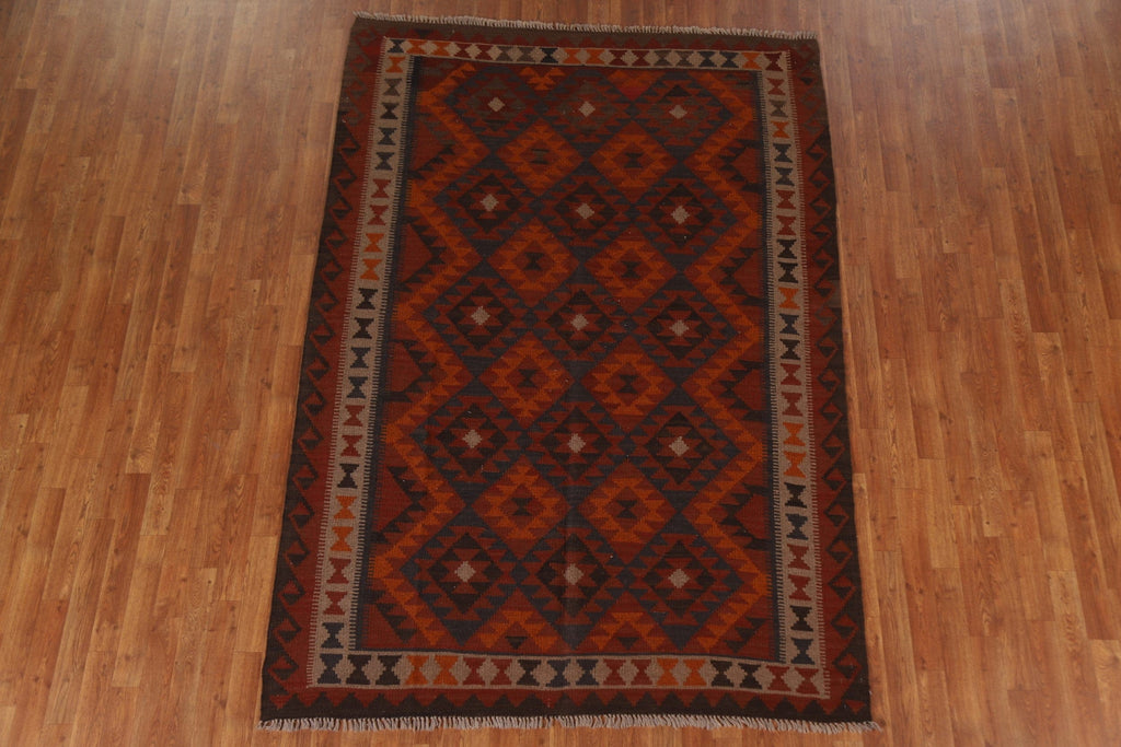 Tribal Kilim Hand Woven Area Rug 6x8