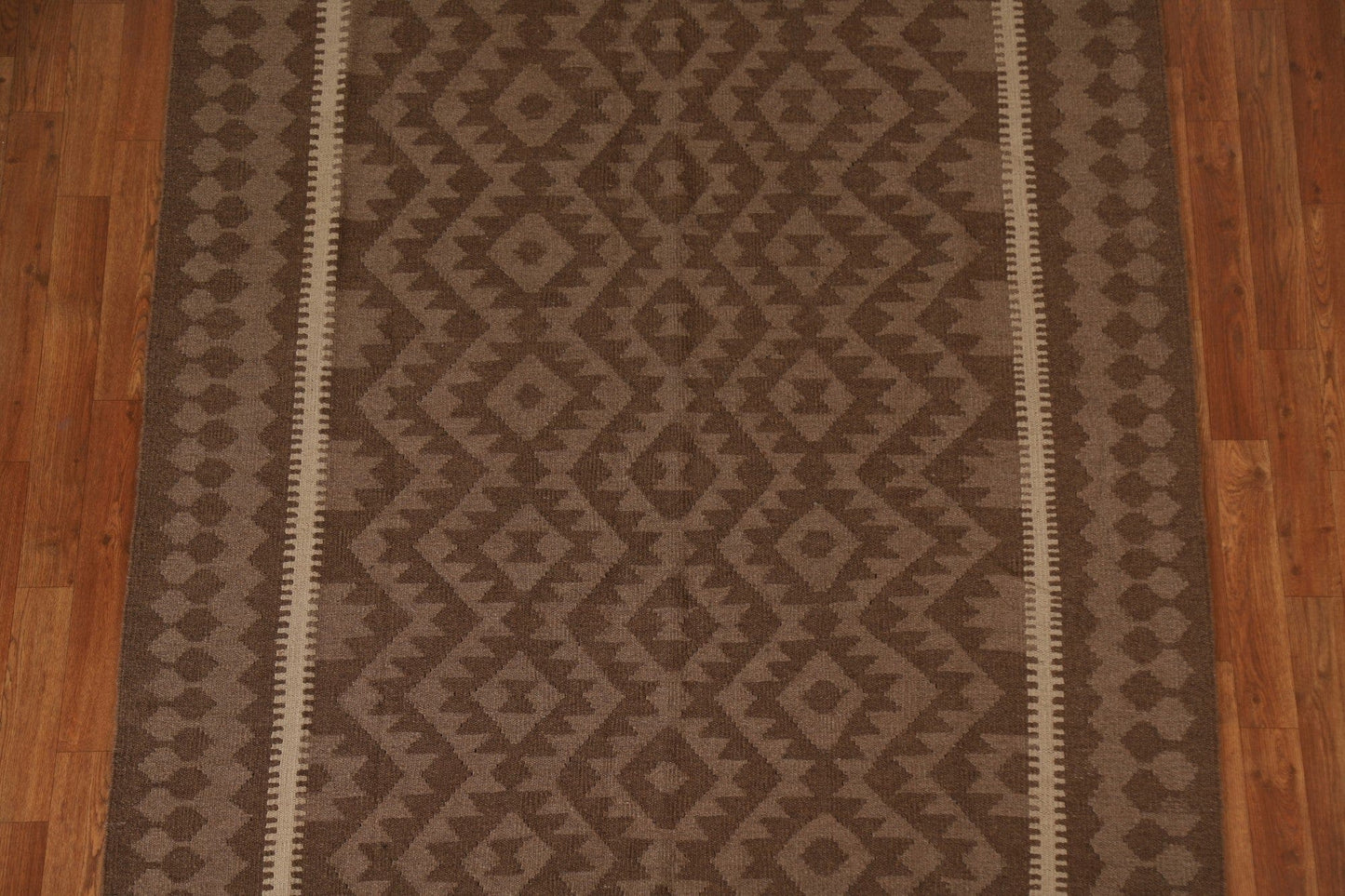 Tribal Kilim Wool Area Rug 5x6