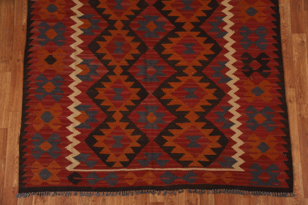 Wool Kilim Hand Woven Area Rug 5x7