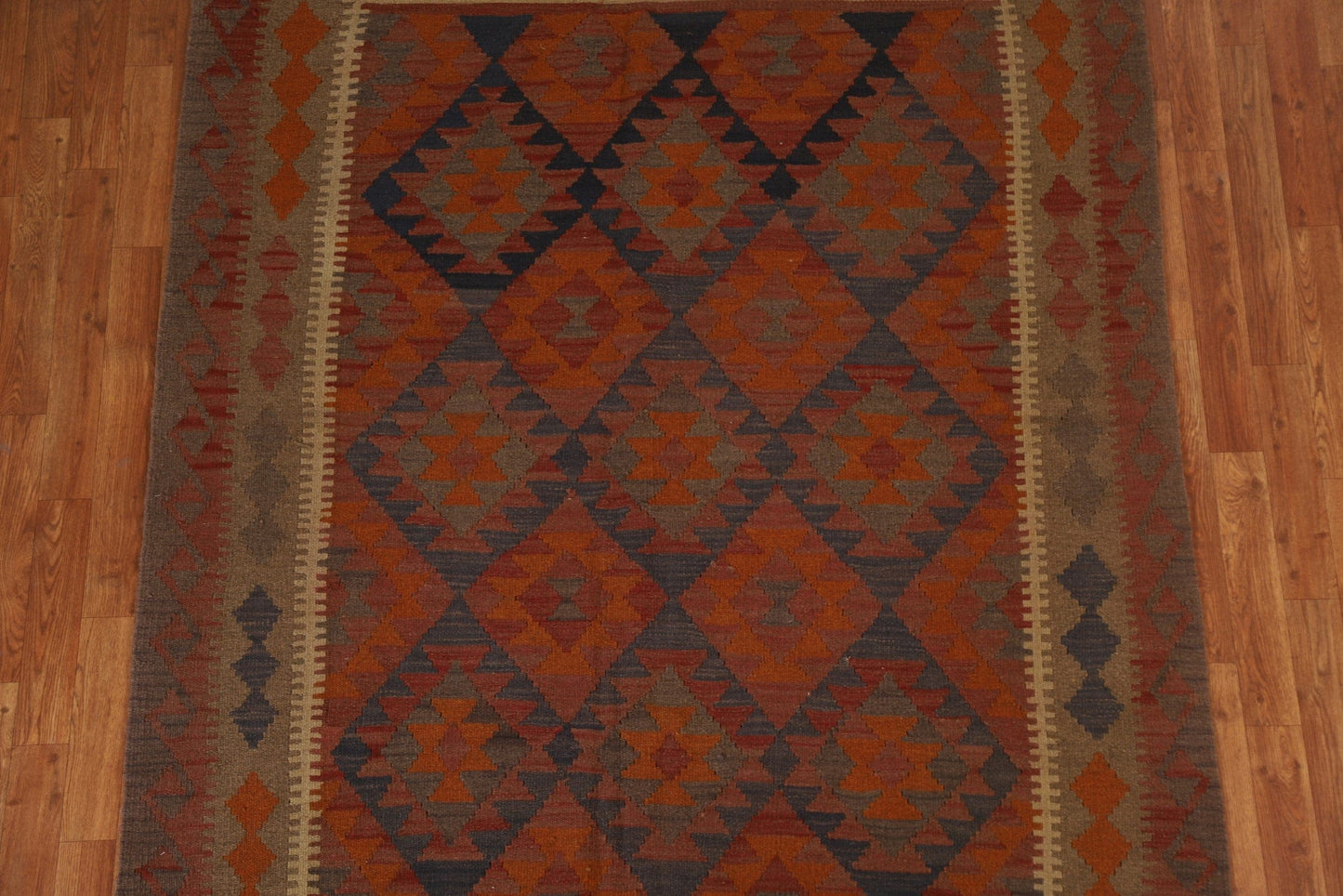 Geometric Kilim Oriental Area Rug 5x7