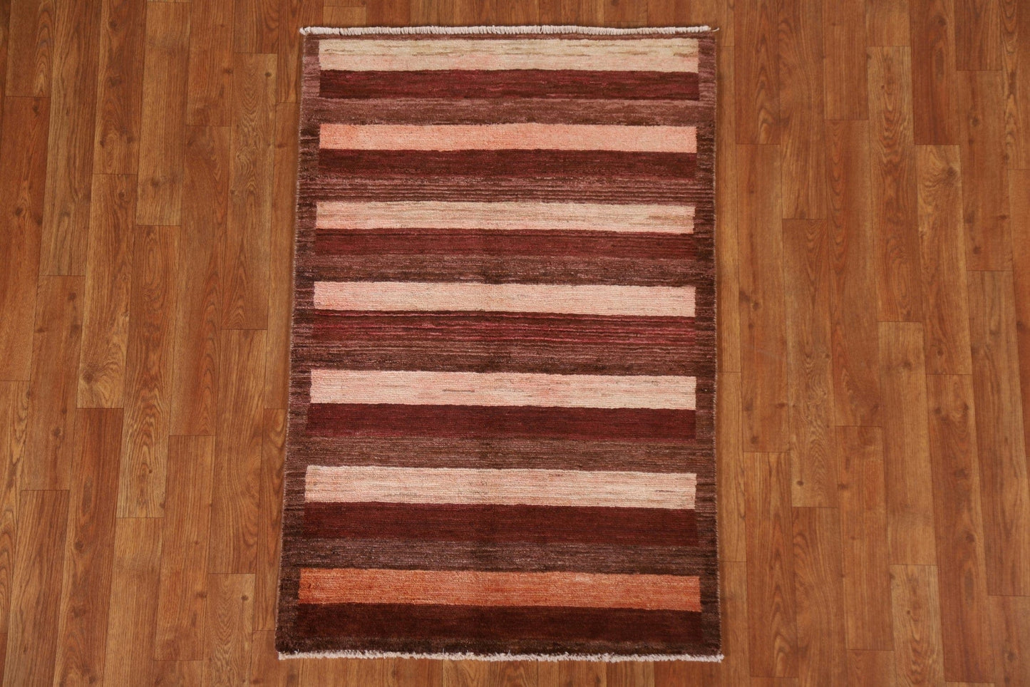 Striped Gabbeh Oriental Rug 3x4