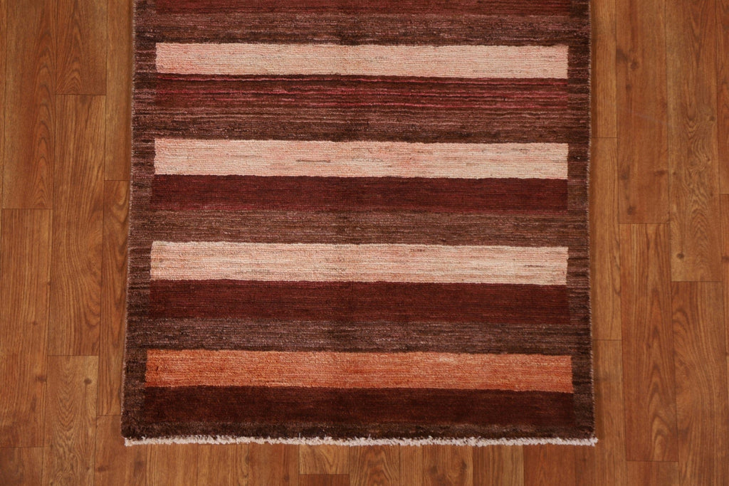 Striped Gabbeh Oriental Rug 3x4