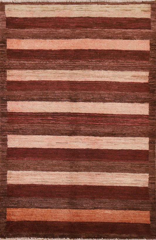 Striped Gabbeh Oriental Rug 3x4