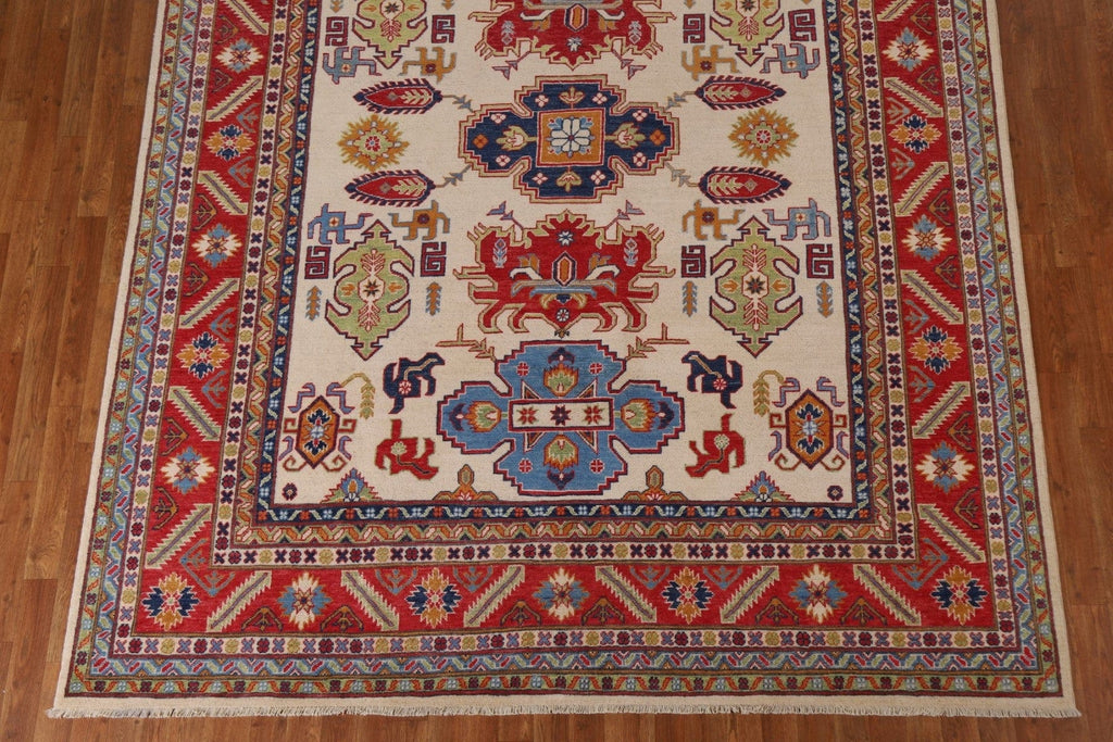 Geometric Kazak Oriental Area Rug 8x10