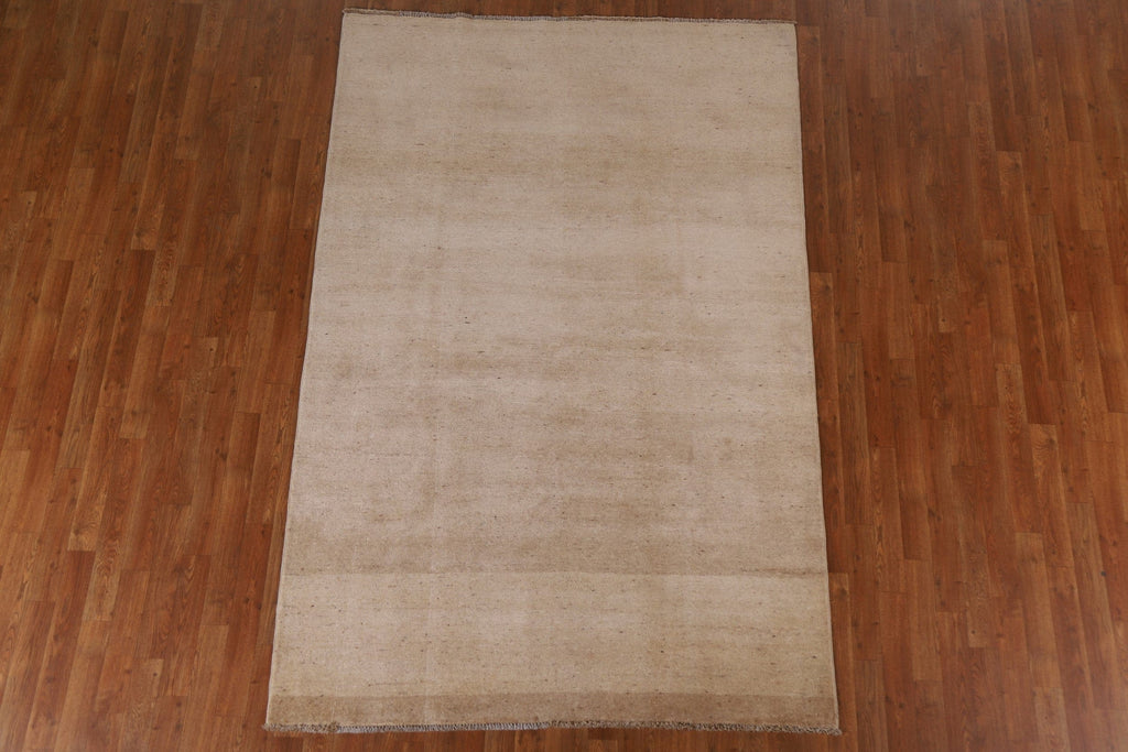 Handmade Gabbeh Kashkoli Modern Area Rug 5x8