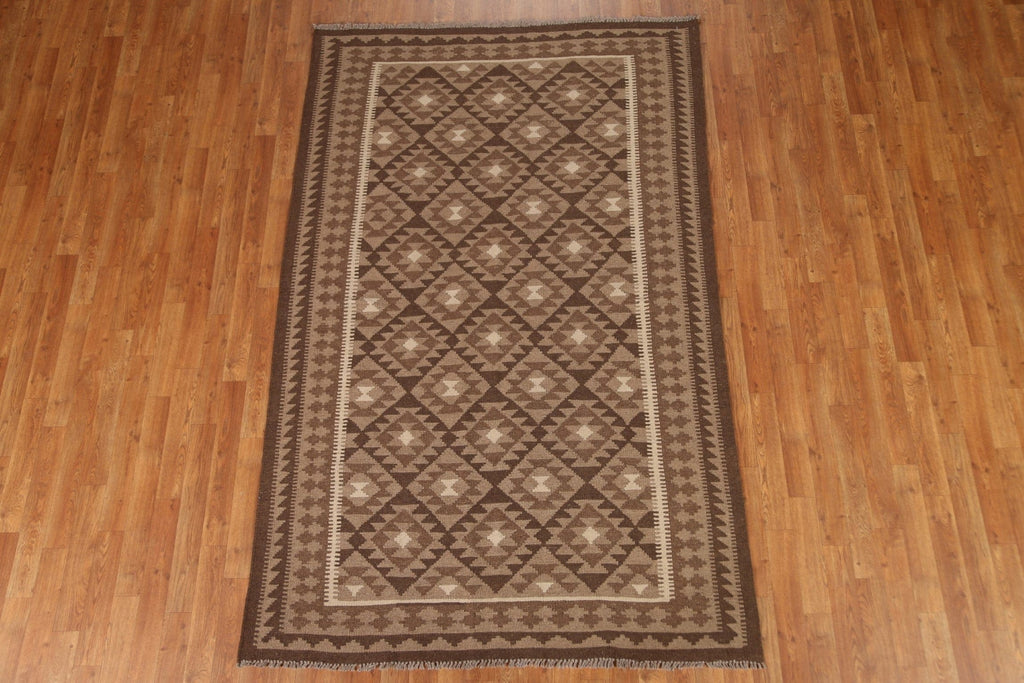 Hand Woven Kilim Oriental Area Rug 5x8