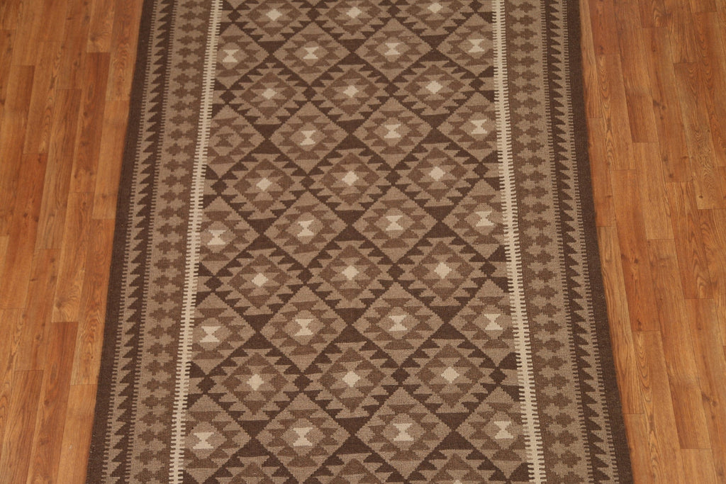 Hand Woven Kilim Oriental Area Rug 5x8