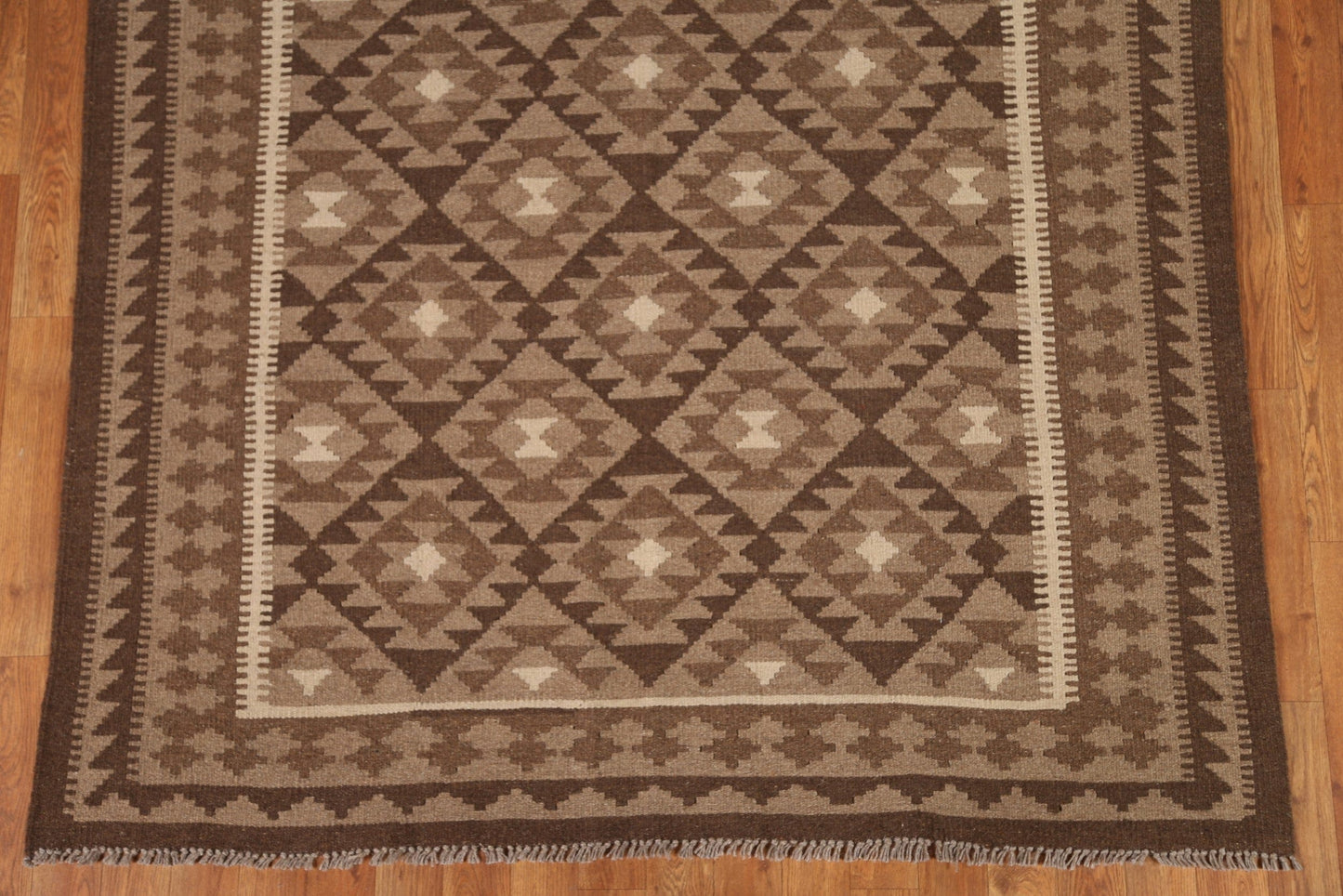 Hand Woven Kilim Oriental Area Rug 5x8