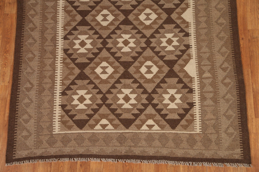 Geometric Kilim Oriental Area Rug 5x8