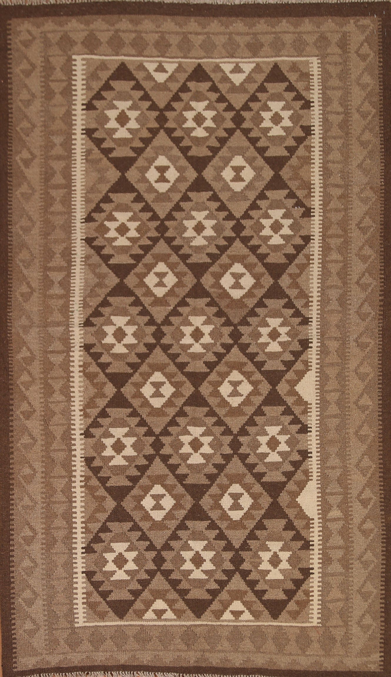 Geometric Kilim Oriental Area Rug 5x8