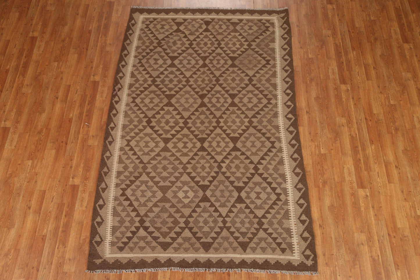 Geometric Kilim Oriental Area Rug 5x8