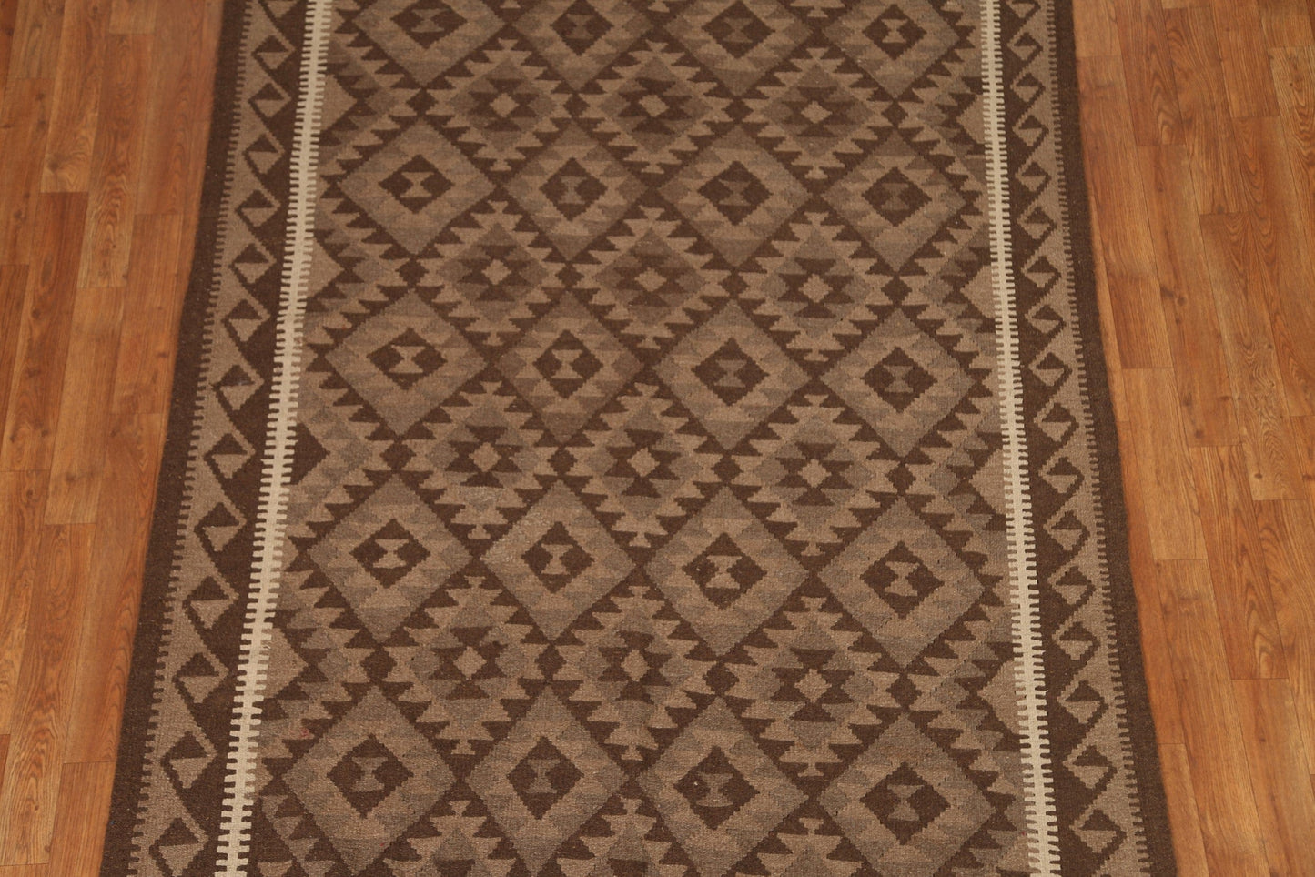 Tribal Wool Kilim Oriental Area Rug 5x9