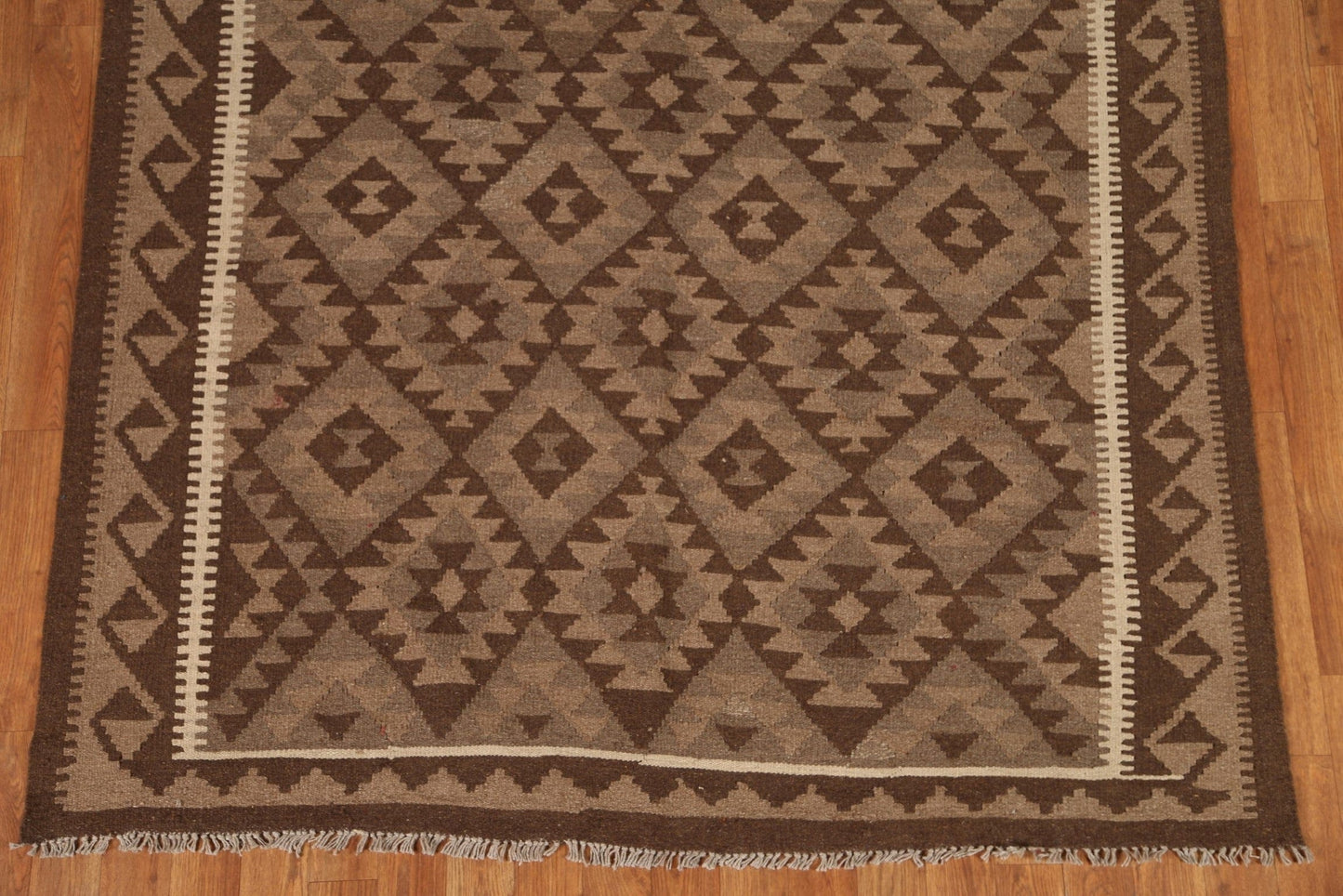 Tribal Wool Kilim Oriental Area Rug 5x9