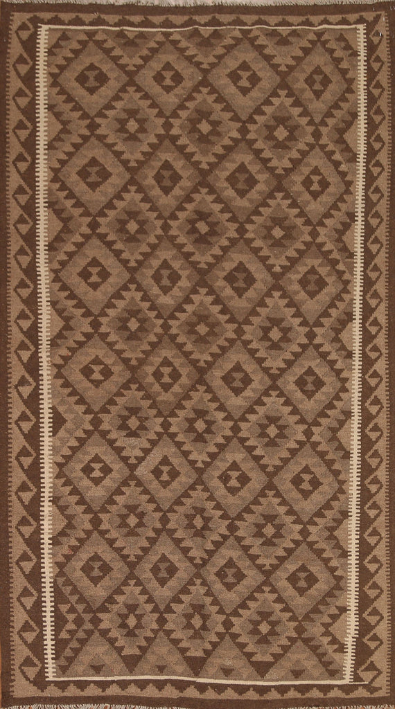 Tribal Wool Kilim Oriental Area Rug 5x9