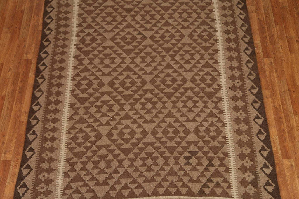 Tribal Wool Kilim Area Rug 7x10