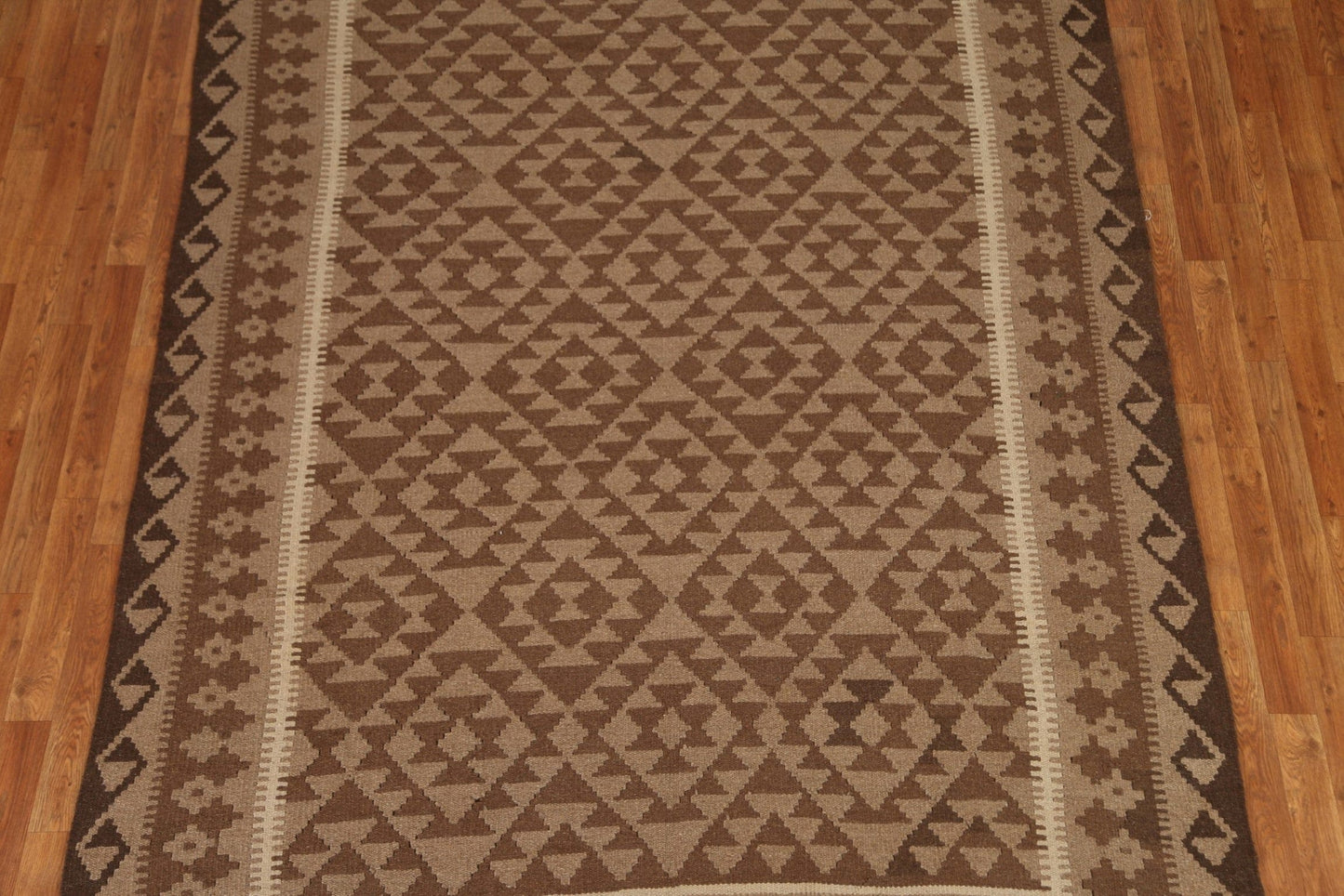 Tribal Wool Kilim Area Rug 7x10