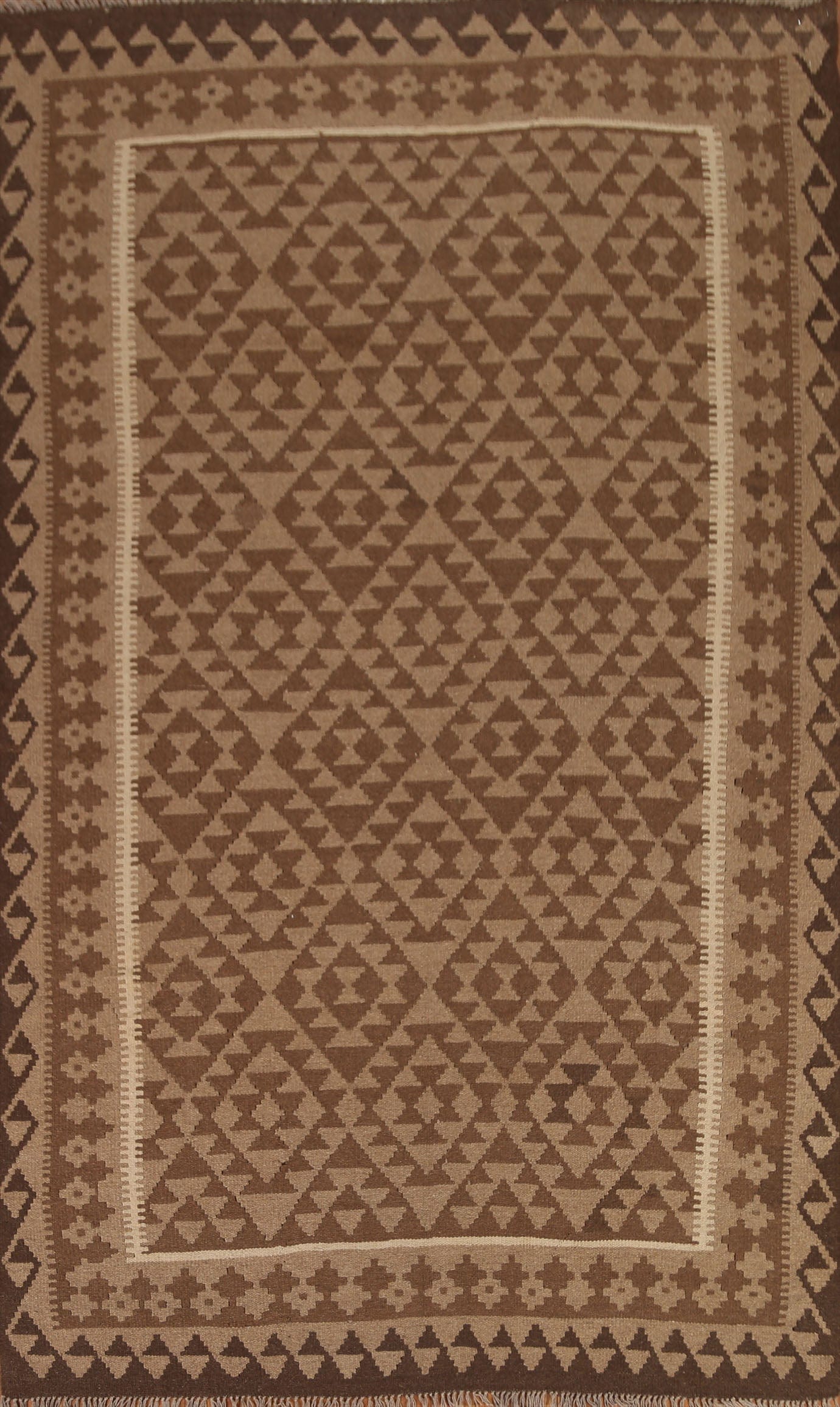 Tribal Wool Kilim Area Rug 7x10