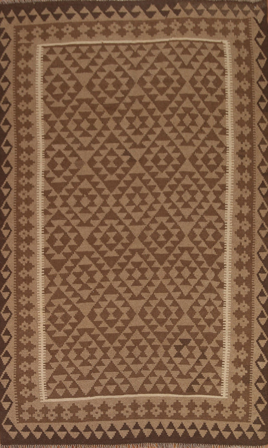 Tribal Wool Kilim Area Rug 7x10