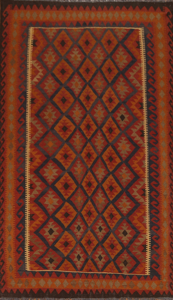 Tribal Kilim Wool Area Rug 6x10