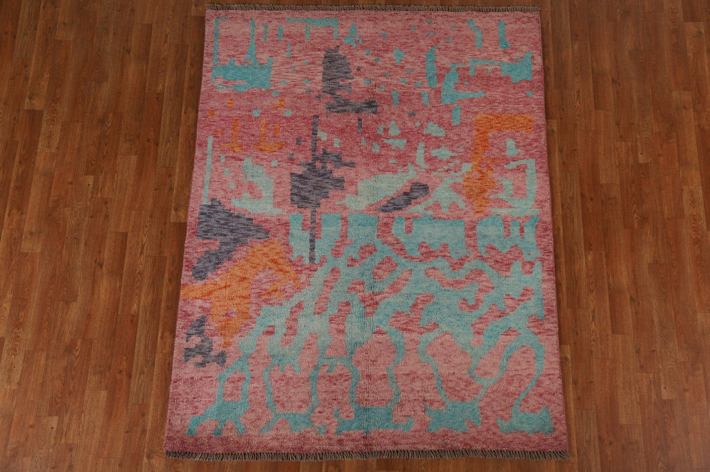 Abstract Gabbeh Kashkoli Oriental Area Rug 5x6