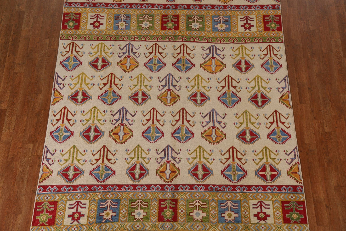 Tribal Kazak Oriental Area Rug 7x10