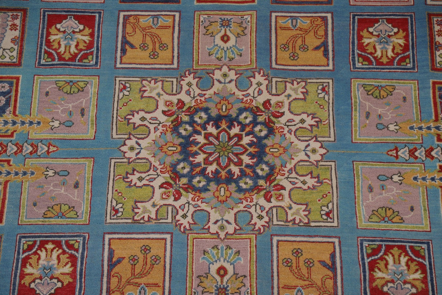 Light Blue Kazak Oriental Area Rug 8x12