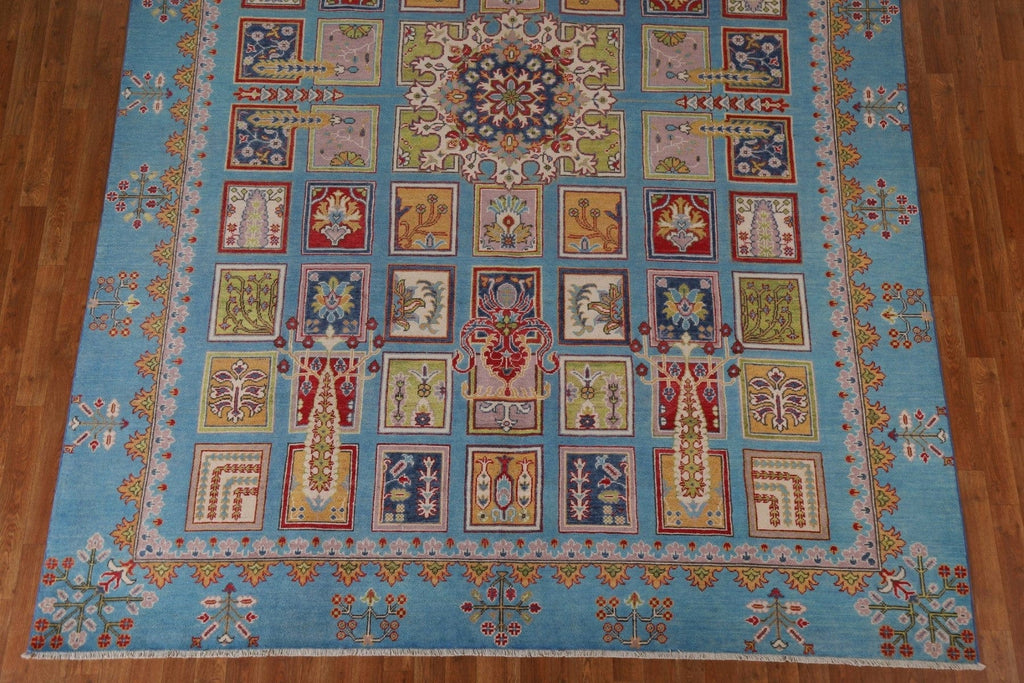 Light Blue Kazak Oriental Area Rug 8x12