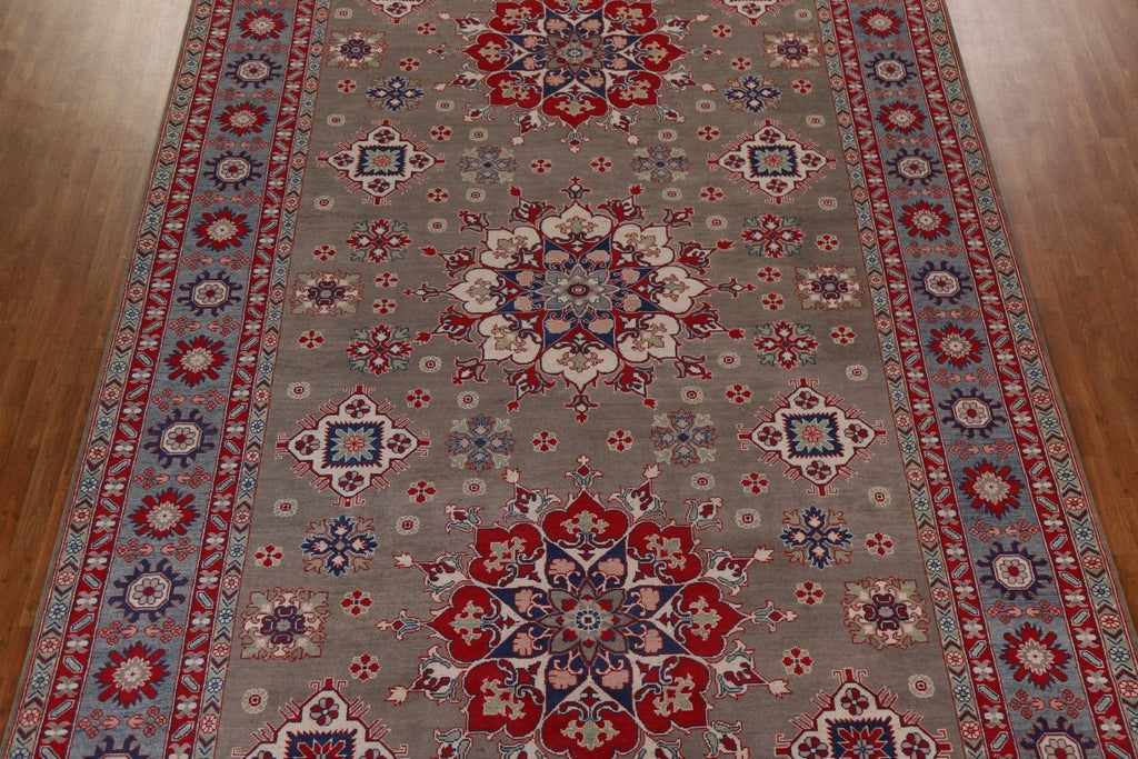 Geometric Kazak Oriental Large Rug 10x17