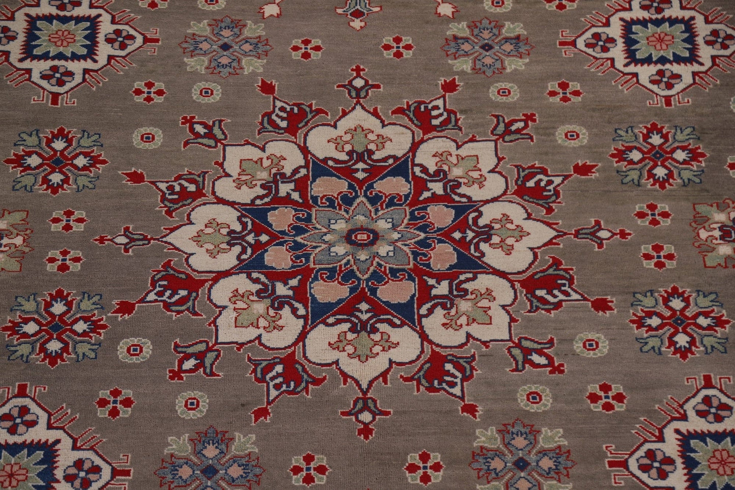 Geometric Kazak Oriental Large Rug 10x17