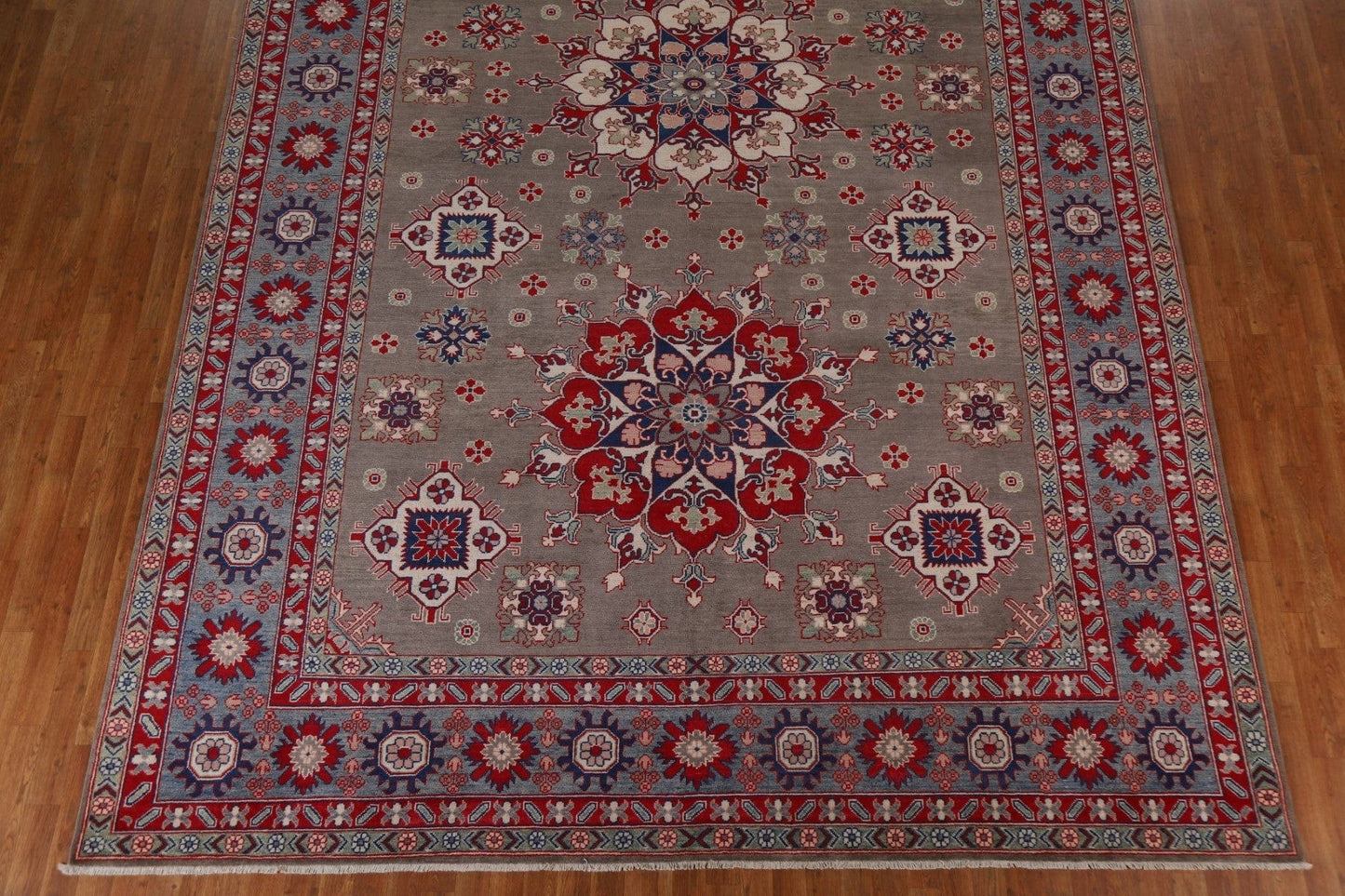 Geometric Kazak Oriental Large Rug 10x17