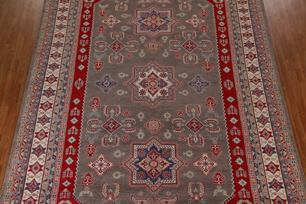 Geometric Kazak Oriental Area Rug 10x13