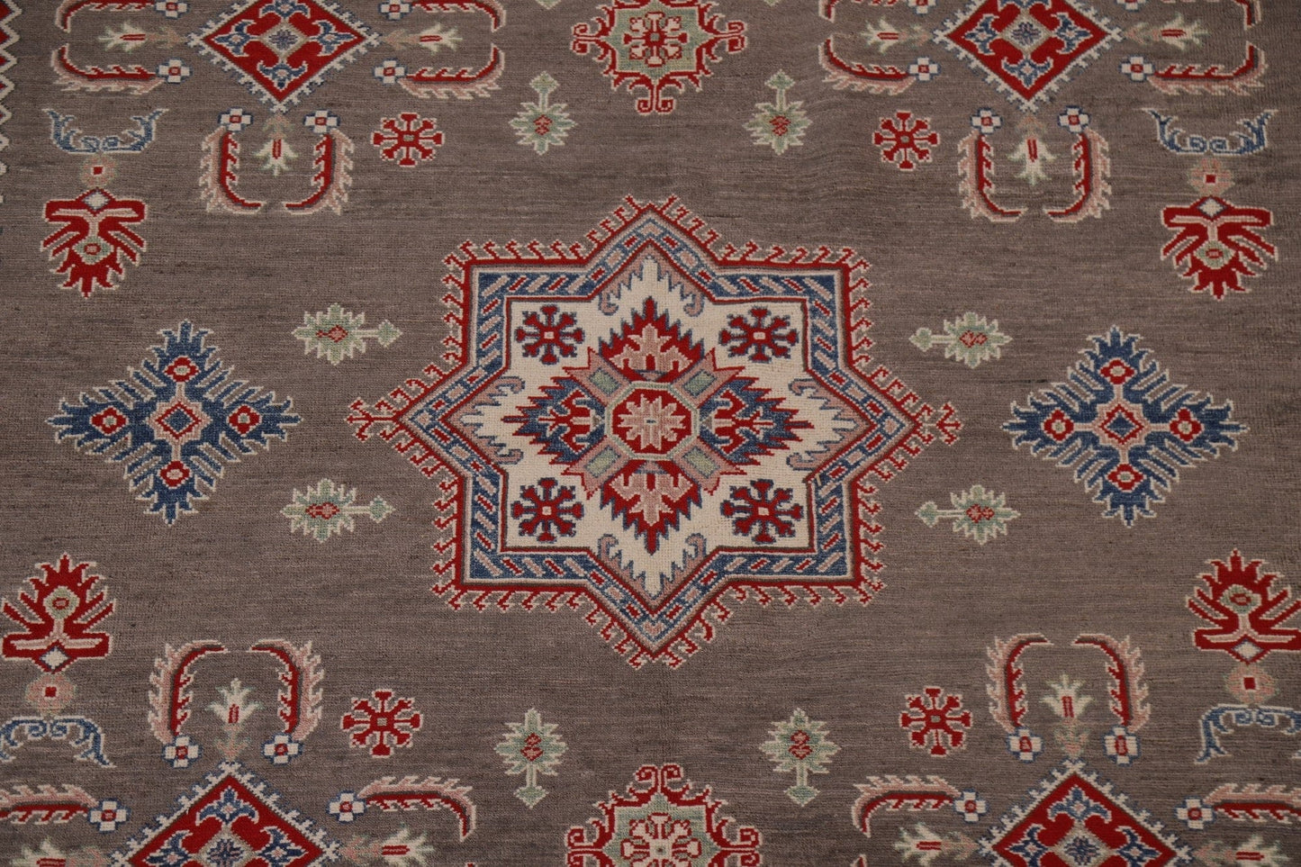 Geometric Kazak Oriental Area Rug 10x13